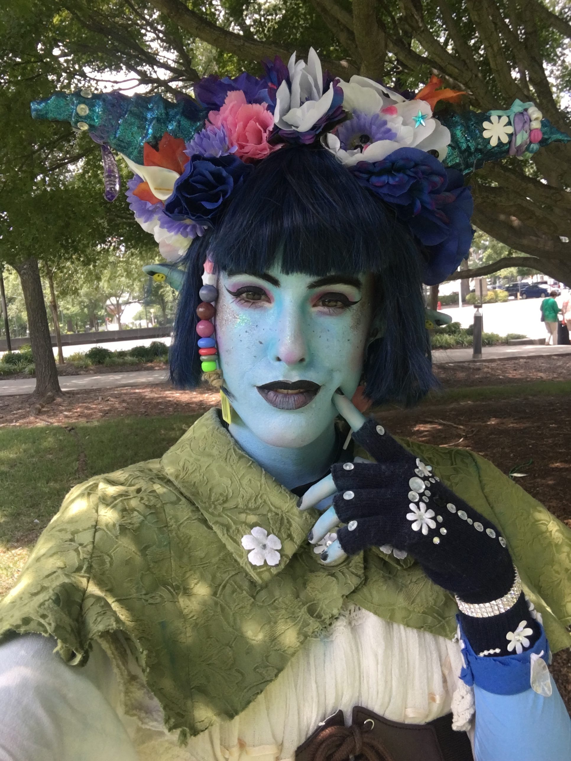 Photo of MagicalVoltage as Jester from Critical Role, photo taken by MagicalVoltage