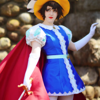 Photo of Giraffe Cosplay as Princess Sapphire from Ribon no KishiPrincess Knight photo taken by Sam_Saturn