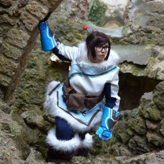 Photo of Giwaku as Mei from Overwatch. Photo taken by MahouWi Cosplay