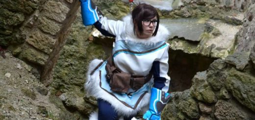 Photo of Giwaku as Mei from Overwatch. Photo taken by MahouWi Cosplay